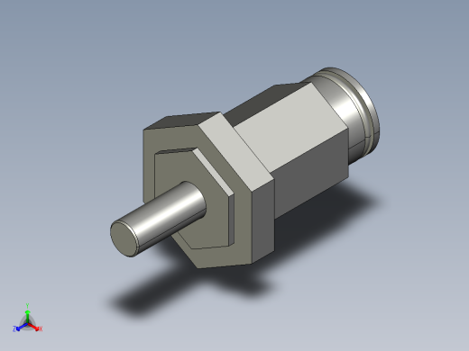 微型单动针型外螺纹单作用迷你小气缸A_CJPB10-10-H6-B