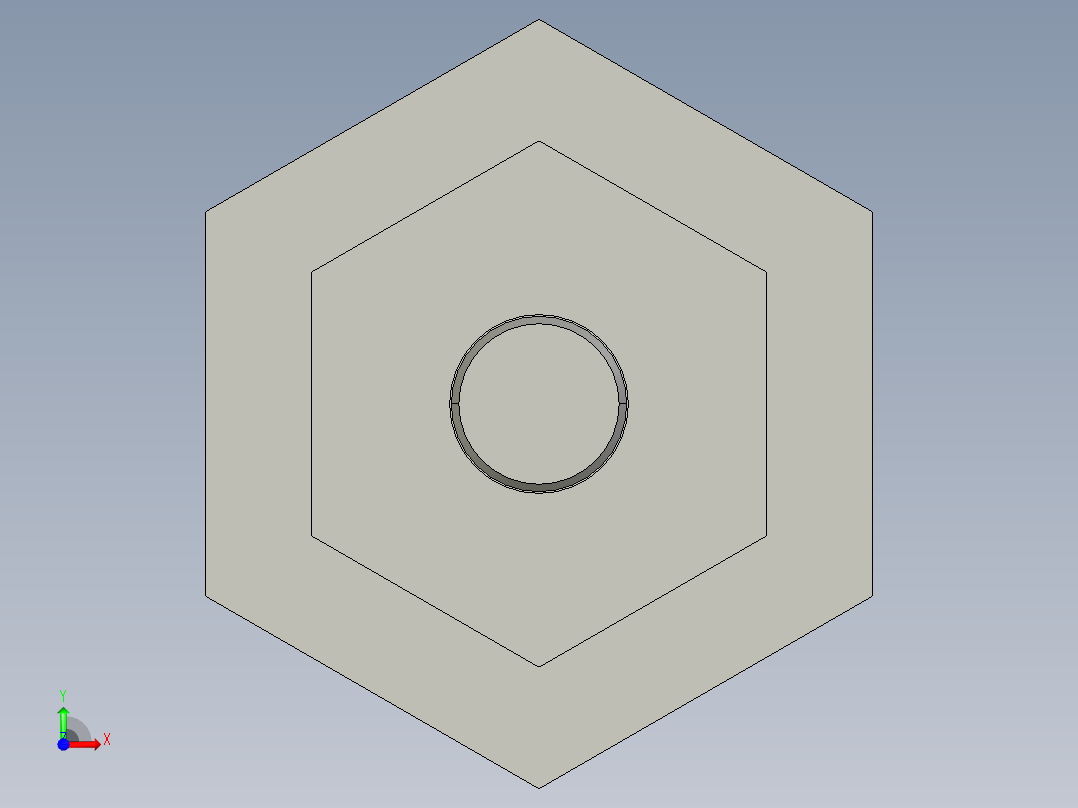 微型单动针型外螺纹单作用迷你小气缸A_CJPB10-10-H6-B前视图