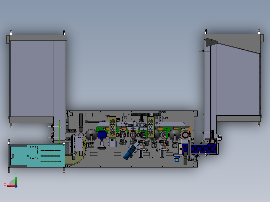 LXYC-BOSS套圈外观影像尺寸检测机后视图