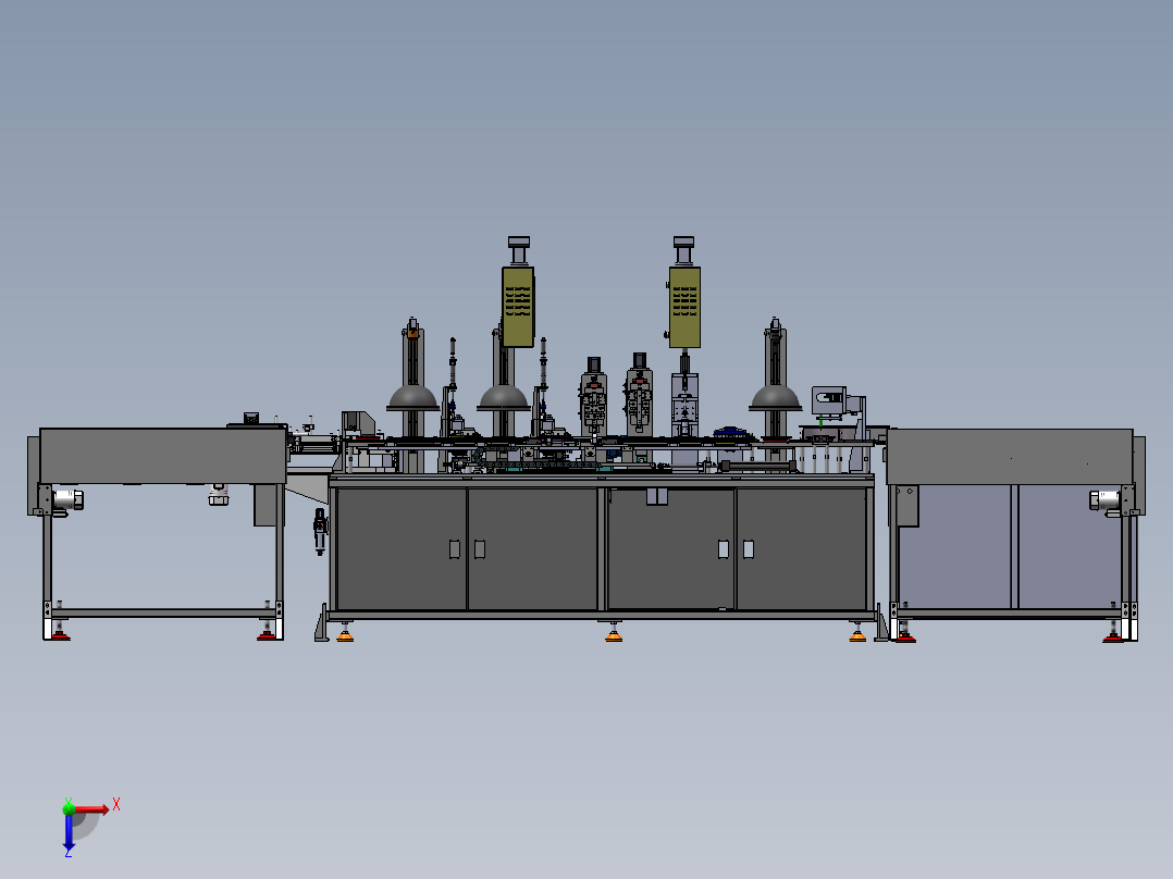 LXYC-BOSS套圈外观影像尺寸检测机俯视图