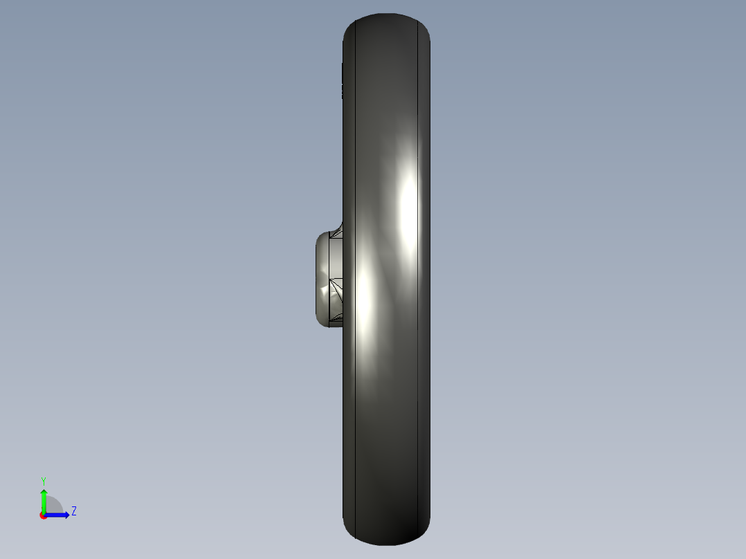 简单的电子套件左视图