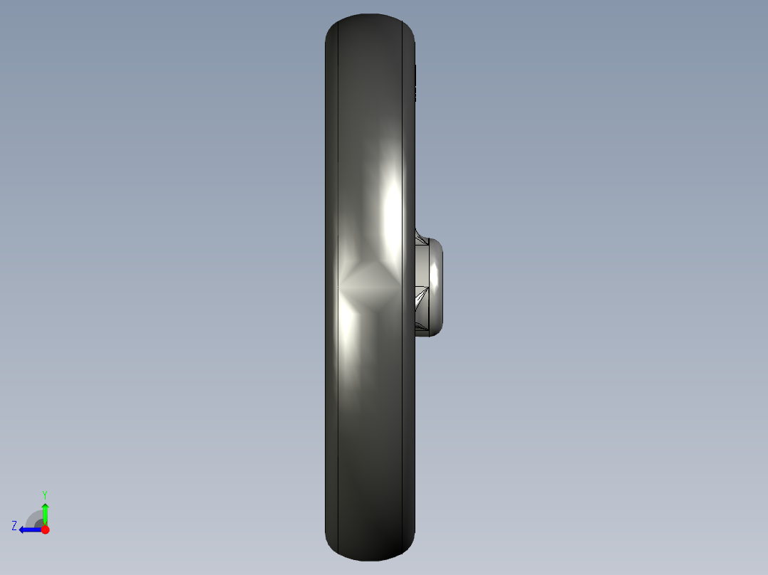 简单的电子套件右视图