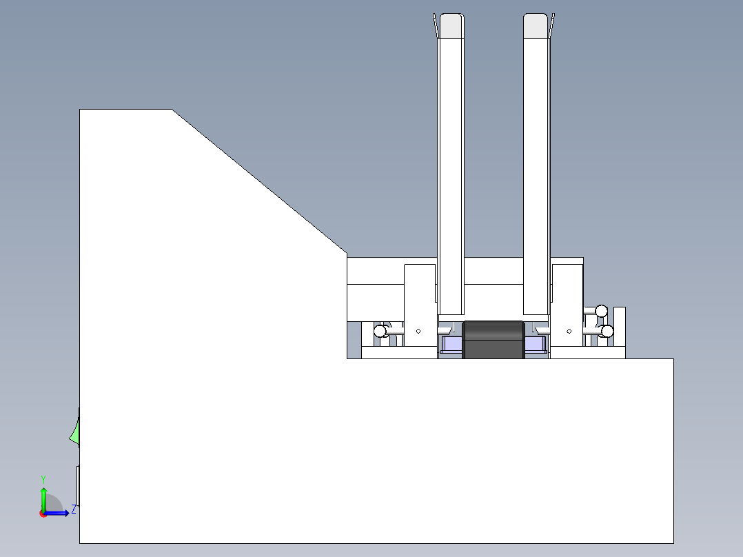 B3S108包被机左视图