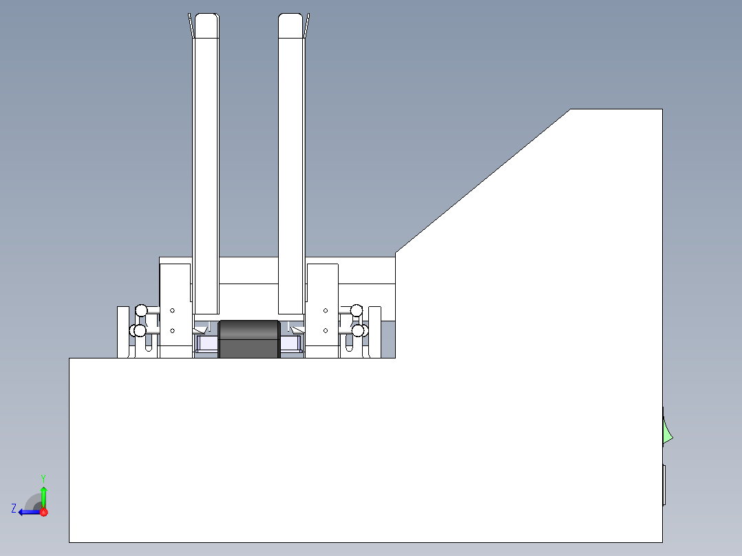 B3S108包被机右视图