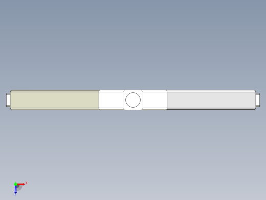 50方管-非标牵引脱钩-可编辑俯视缩略图
