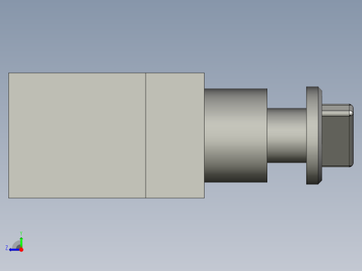 组装+热熔-按钮MANIFOLD_SOLID_BREP_3348656右视缩略图