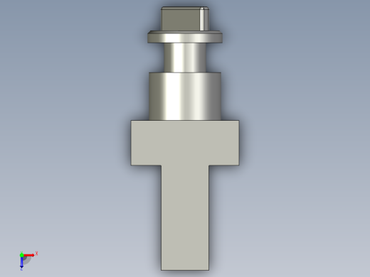 组装+热熔-按钮MANIFOLD_SOLID_BREP_3348656俯视缩略图