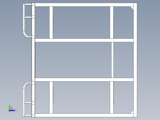B柱内部器具左视缩略图