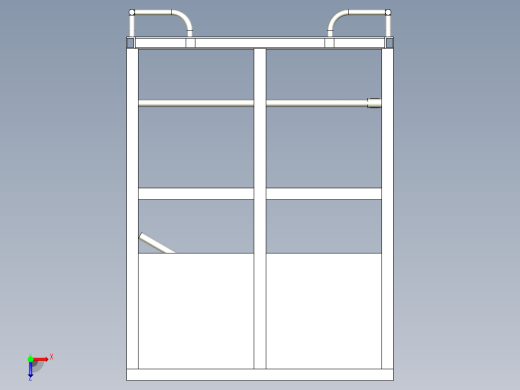 B柱内部器具俯视缩略图