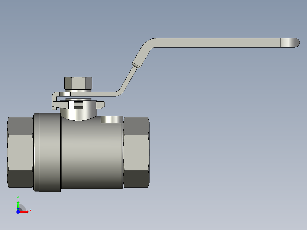 BSCSF20A不锈钢球阀前视图