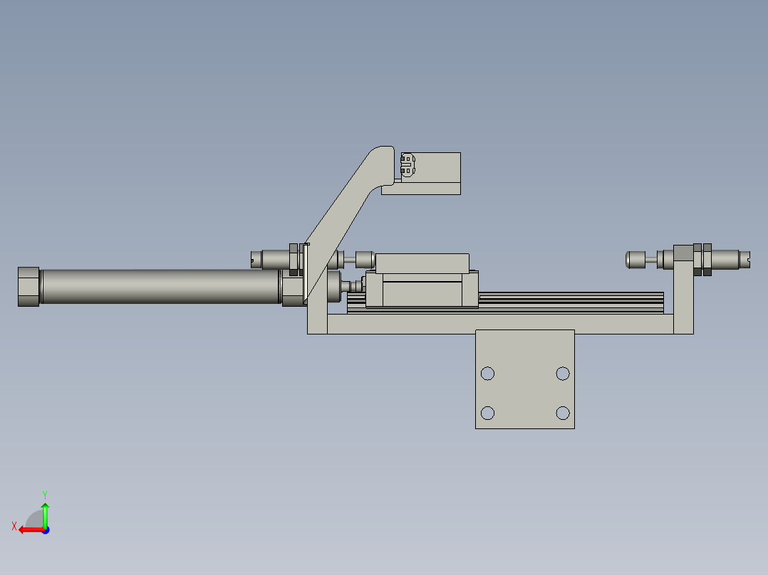 内卡爪抓取组件(Y)后视图