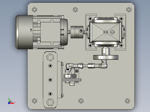 多功能合页强度测试工作台前视缩略图