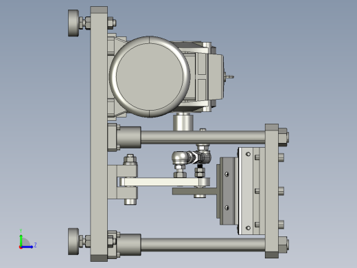 多功能合页强度测试工作台左视缩略图