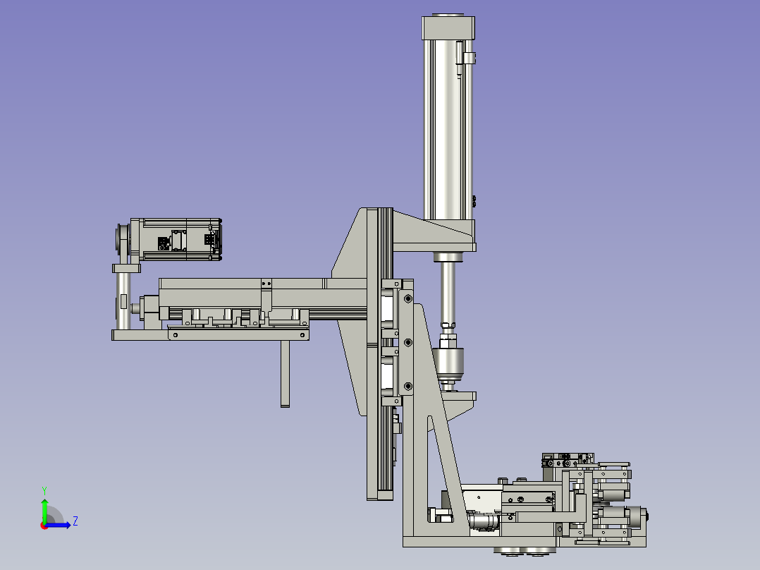 封边机-长边组件-200左视图