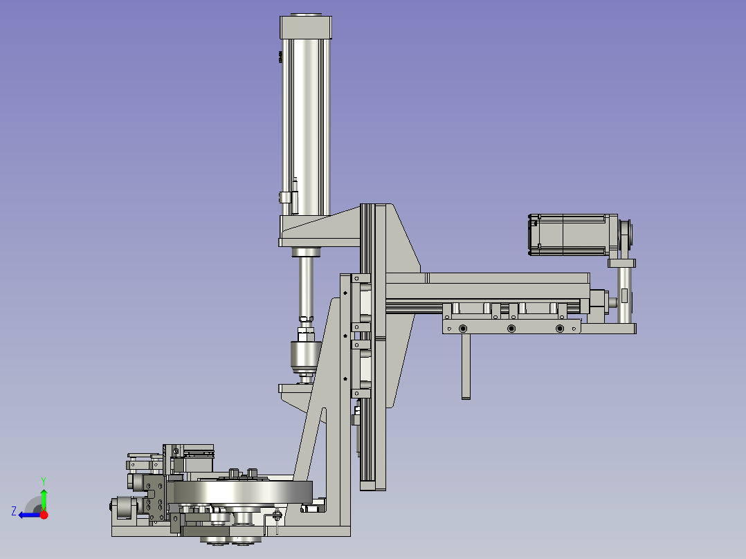 封边机-长边组件-200右视图