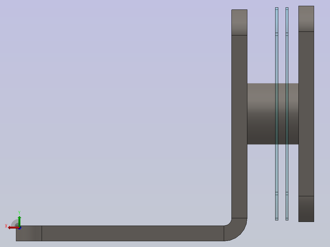 玻璃角度后视图