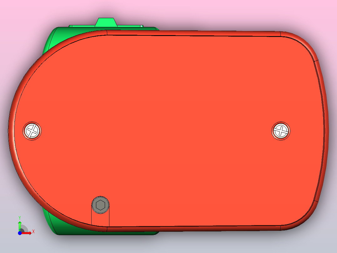 比例气动阀前视图