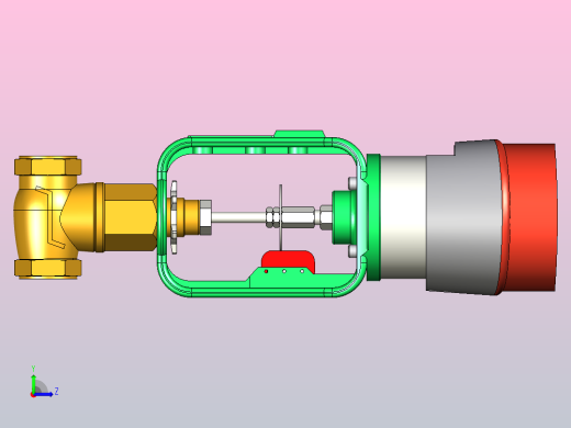 比例气动阀左视缩略图