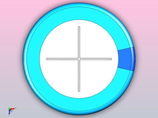 25 x 30蓝色BLUE1底片电解电容器俯视缩略图