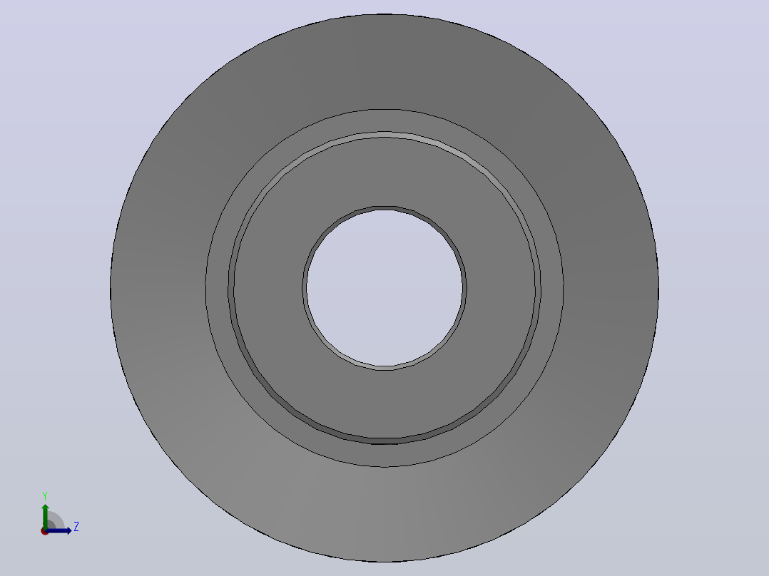 小凸缘型梯形齿同步带轮MXL型_SMXLDC-22-050-dc6-A左视图