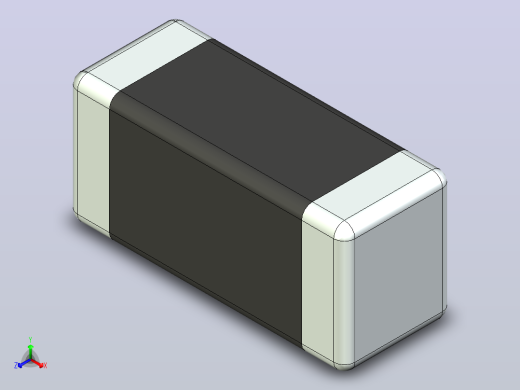87x 片式电阻器封装 （SMD）RESC1306X51N