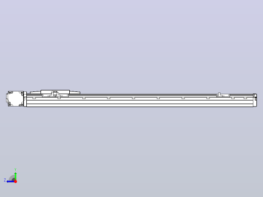 机器人皮带驱动直线轴TPA-GCB-120-P70-L650-DL-M20-N3右视缩略图