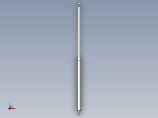 gsb28-d-e-s340_asm氮气弹簧前视缩略图