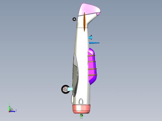 北美 snj T - 6运动竞赛飞机左视缩略图