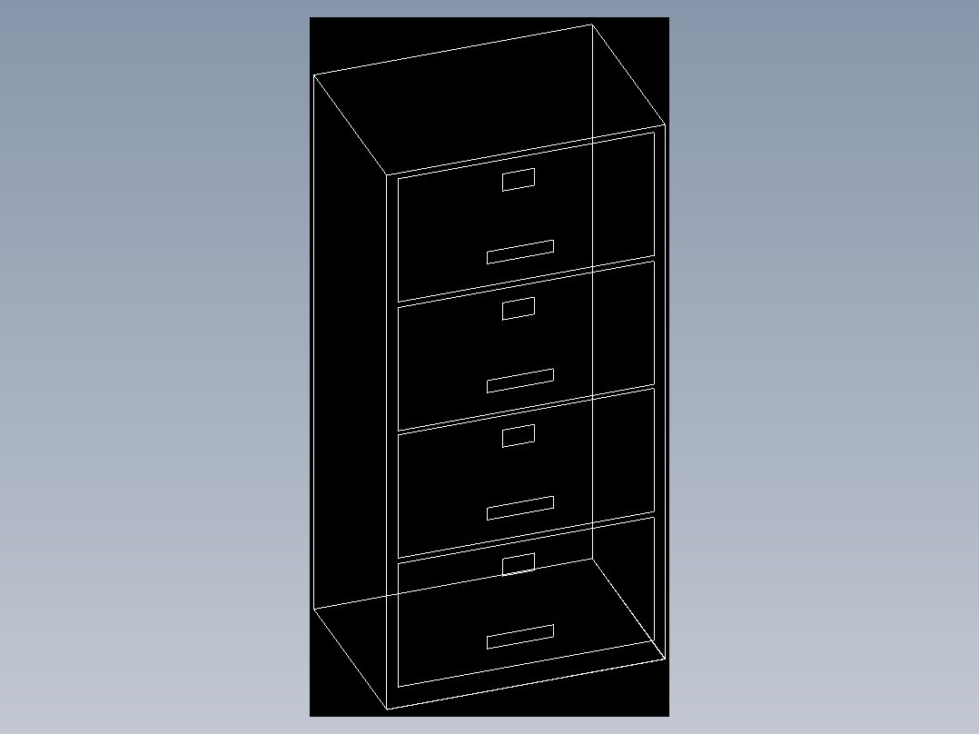 室内家具及植物的维模型十二-B053