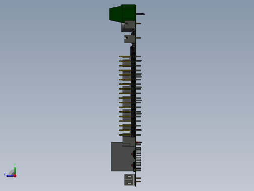 UM2结构3D打印机 3030sldprt三维素材模型3D图纸右视缩略图