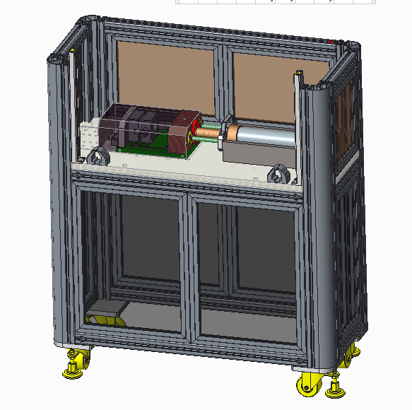汽车动力电池整平机缩口机3D模型