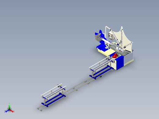 螺旋管成型机3d模型3D模型