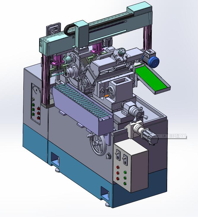 无心磨龙门式送料机