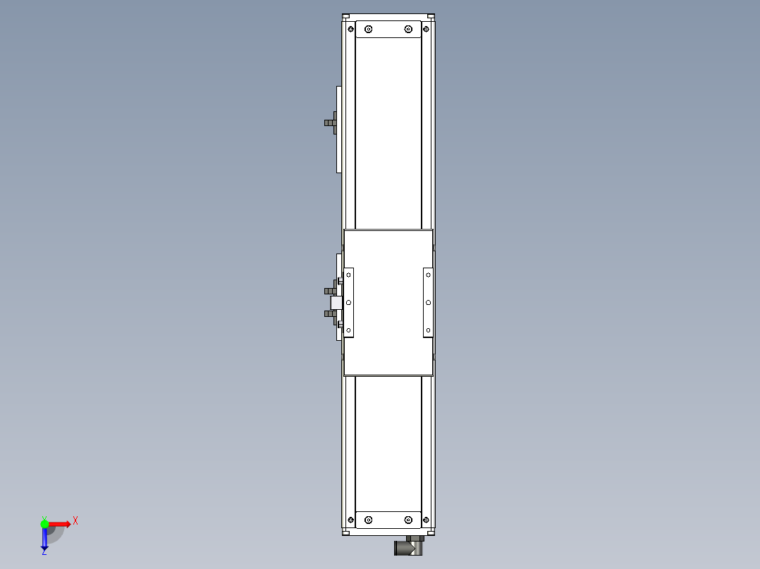 Toyo东佑达直线模组-ECH12-200-M-C4反俯视图
