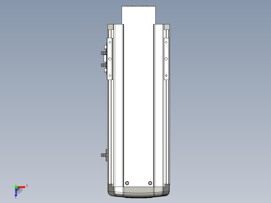 Toyo东佑达直线模组-ETH13-200-BM-200W+煞車俯视图