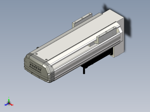 Toyo东佑达直线模组-ETH13-200-BM-200W+煞車正等轴测缩略图
