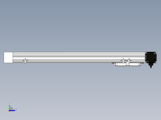 Toyo东佑达直线模组-M65M-X78-950-L-M40-C4左视缩略图