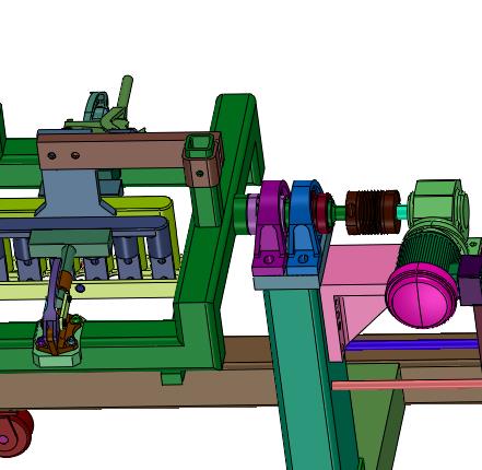 手动夹持电动旋转夹具