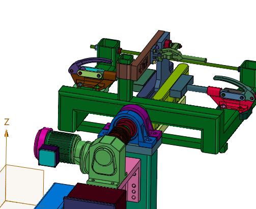手动夹持电动旋转夹具