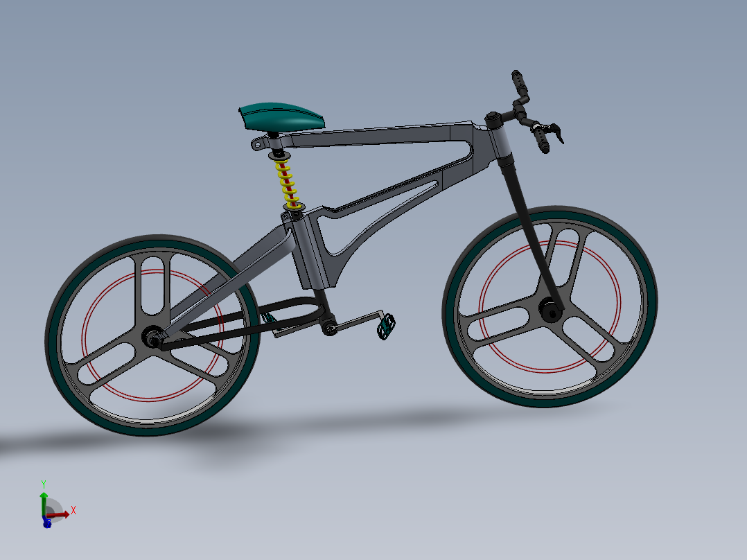 山地车概念设计sw