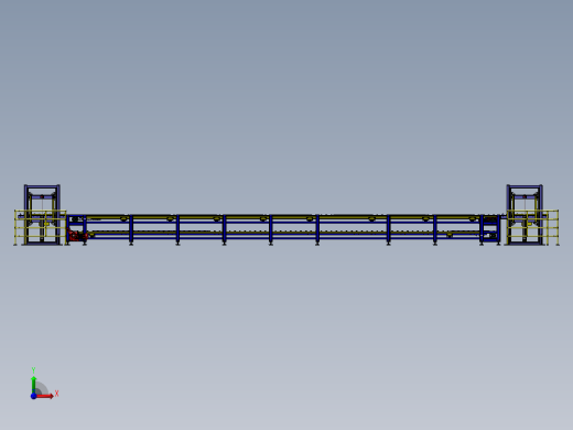 积放链装配线前视缩略图