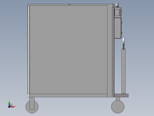 智能押运小车前视缩略图