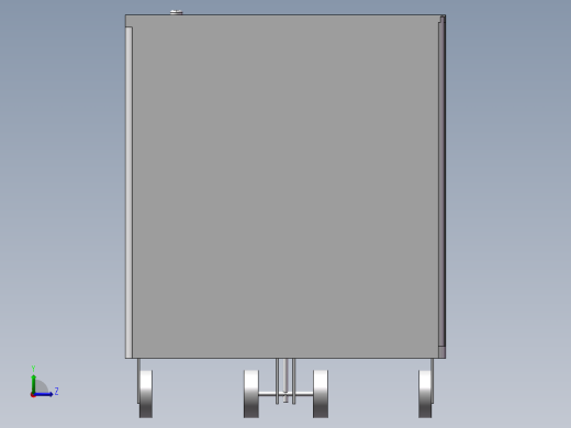 智能押运小车左视缩略图