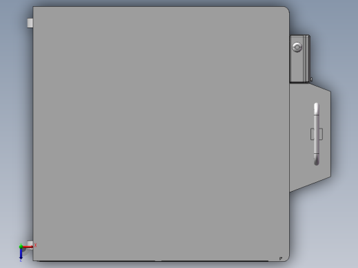 智能押运小车俯视缩略图