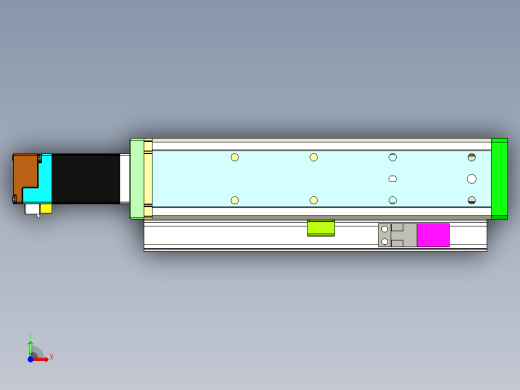 威洛博LES小滑台LES16-Lxx-S100-BC前视缩略图