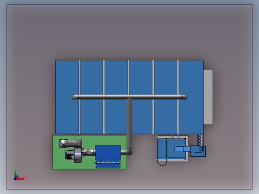喷砂房前视缩略图