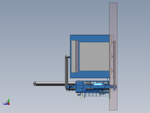 喷砂房右视缩略图