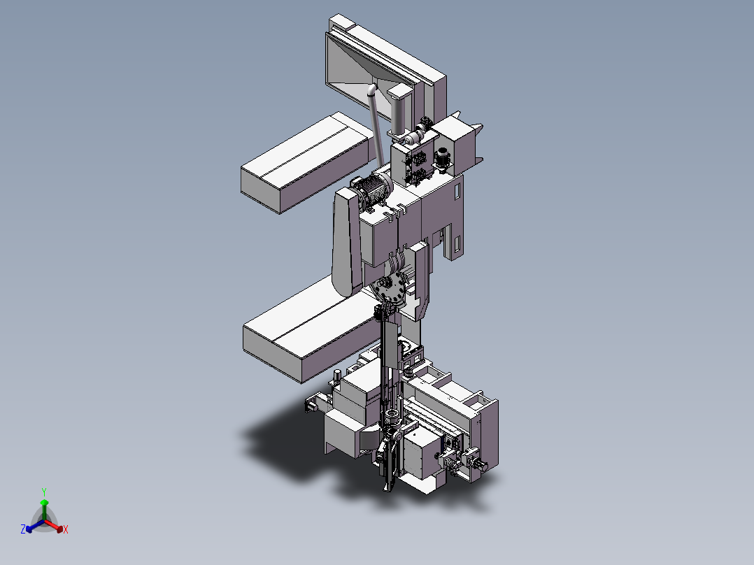 零件外圆及端面抛光打磨流水线设备圆柱磨削及端面加工设备正等轴测图