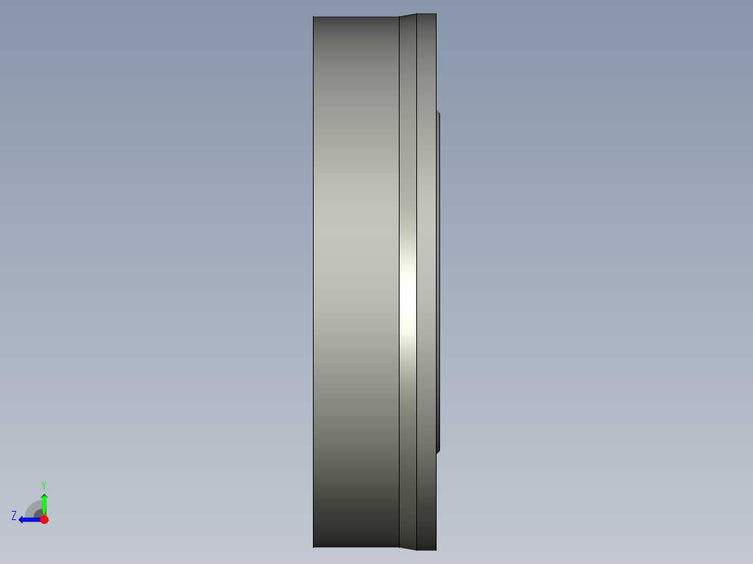 KOSMEKVSB100-F多系列多零件图纸模型多系列多零件图纸模型右视图