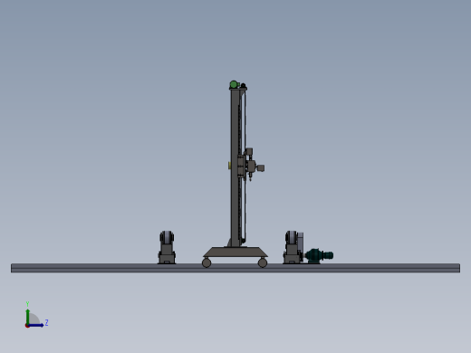焊接操作机左视缩略图